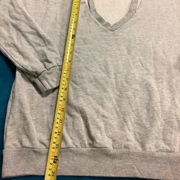 Storets Nadia High Rise Slash Wide-Leg Cropped Sweatpants XS/S - Picture 4 of 15